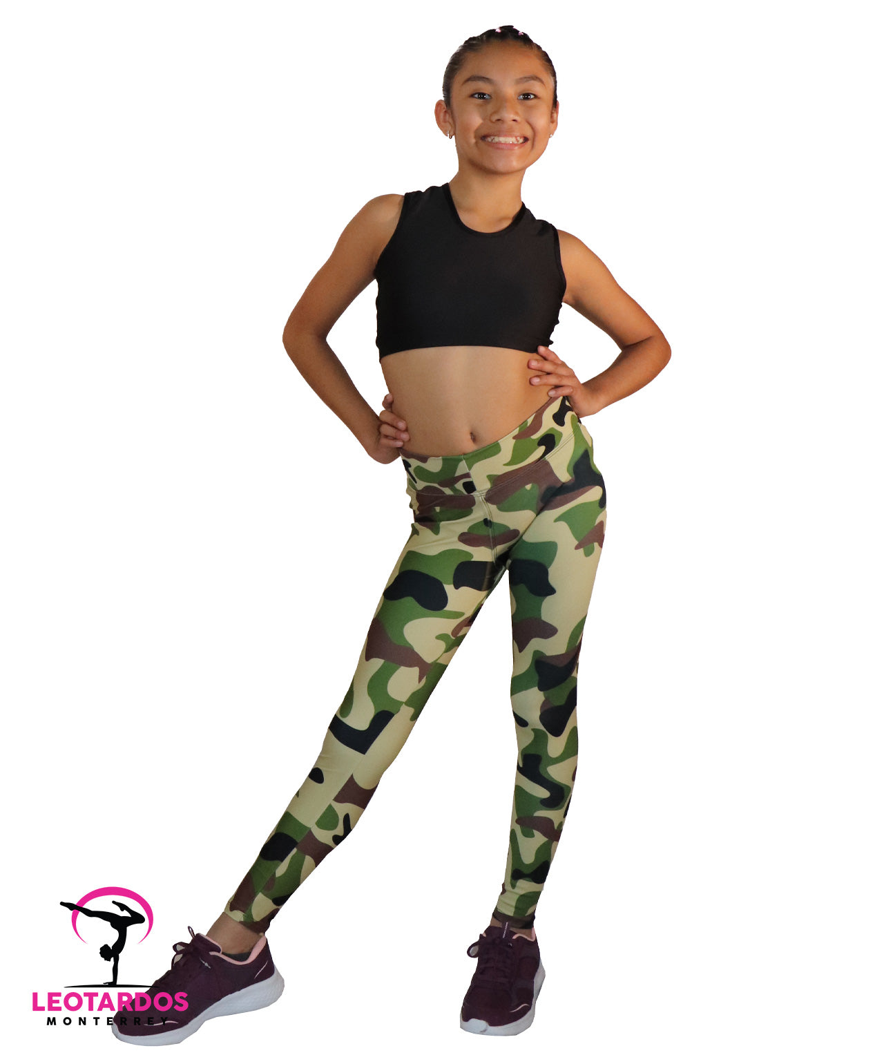 Leggins deportivos estampado camuflaje - LM005