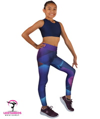 Thumbnail for Leggins deportivos estampado - LM014