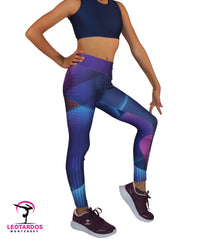 Thumbnail for Leggins deportivos estampado - LM014