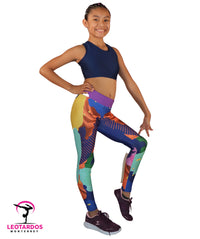 Thumbnail for Leggins deportivos estampado - LM015