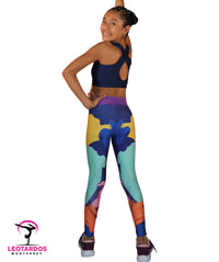 Thumbnail for Leggins deportivos estampado - LM015