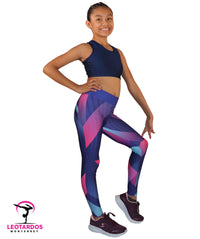 Thumbnail for Leggins deportivos estampado - LM016