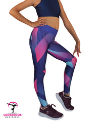 Thumbnail for Leggins deportivos estampado - LM016