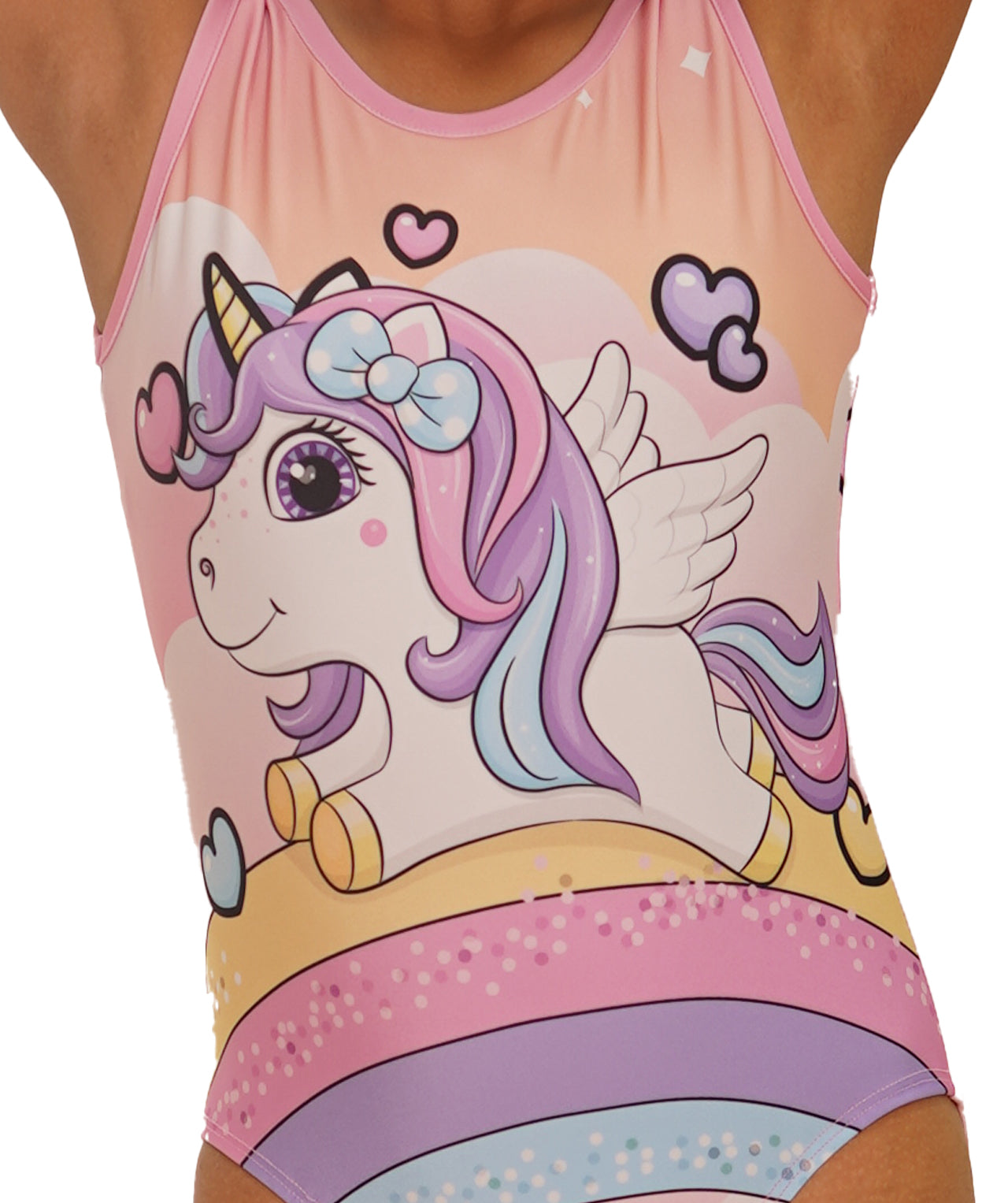 Leotardo de Gimnasia Unicornio M001