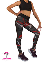 Thumbnail for Leggins deportivos estampado - LM009