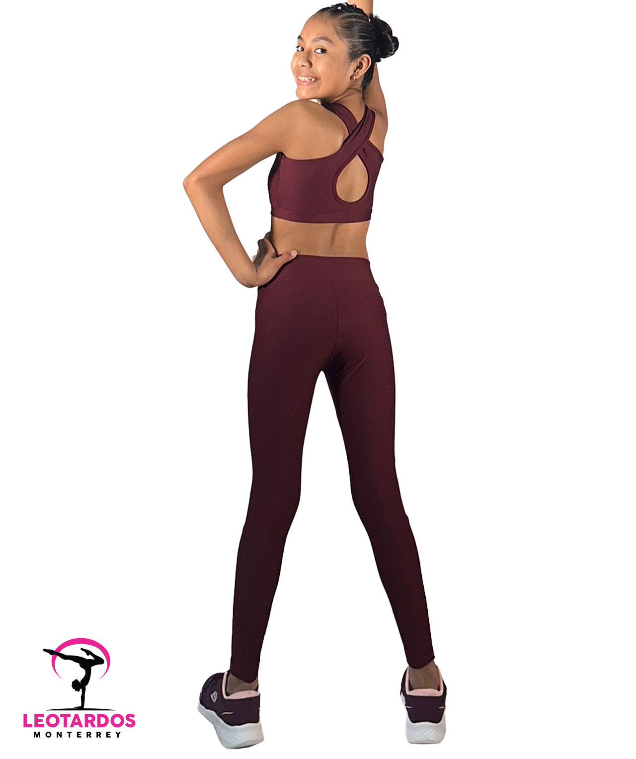 Leggins deportivos Vino - LM012