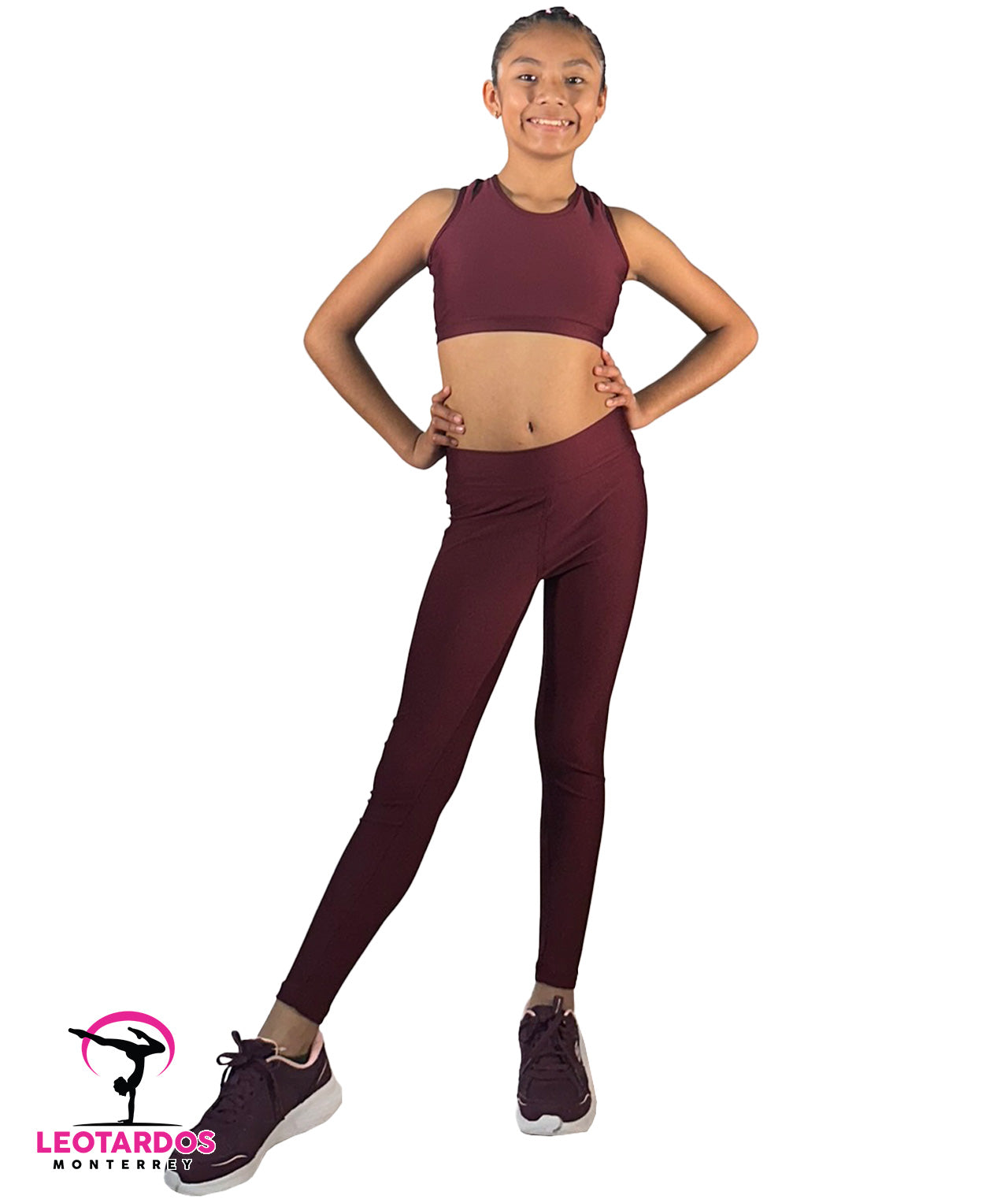 Leggins deportivos Vino - LM012