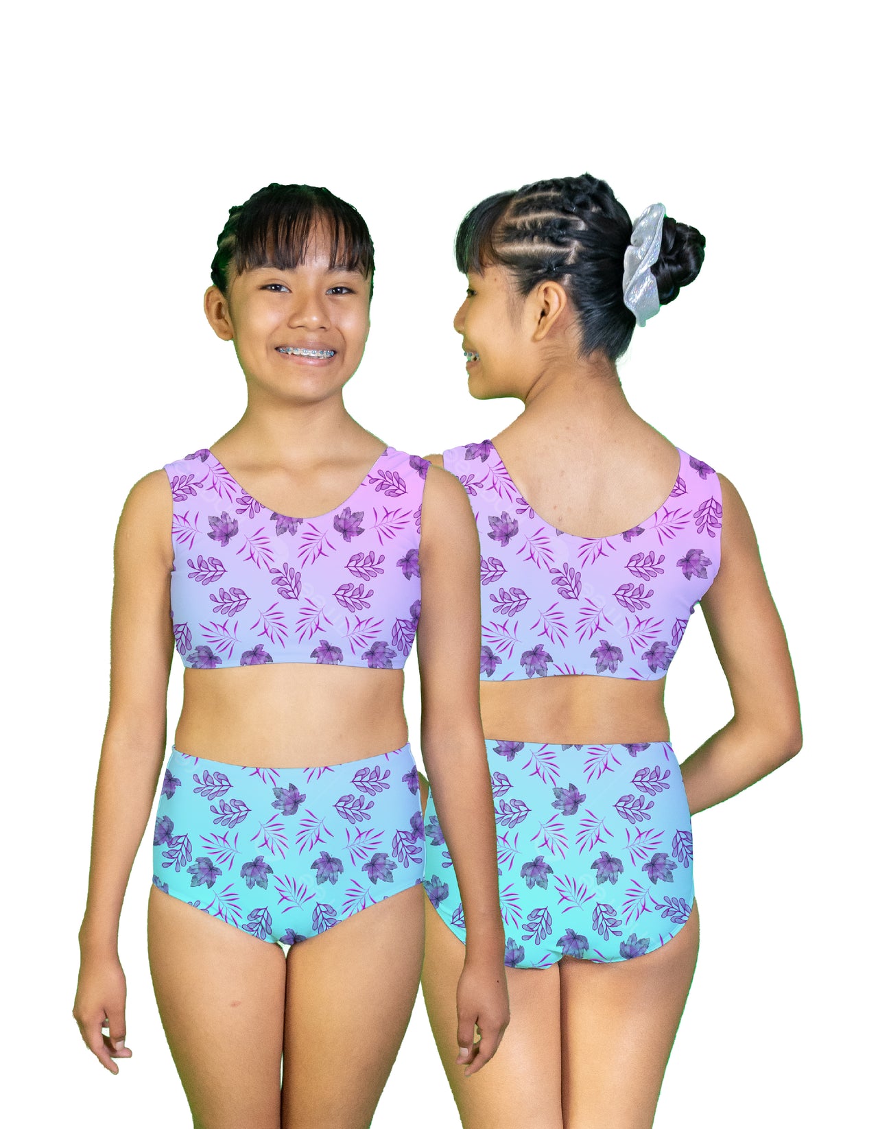 Conjunto top y calzón M002
